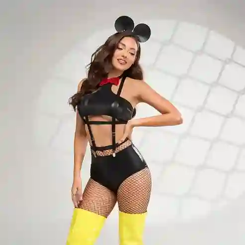 Disfraz Black Minnie