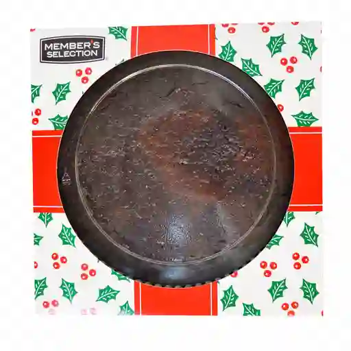 Torta Navideña Envinada Recién Preparada