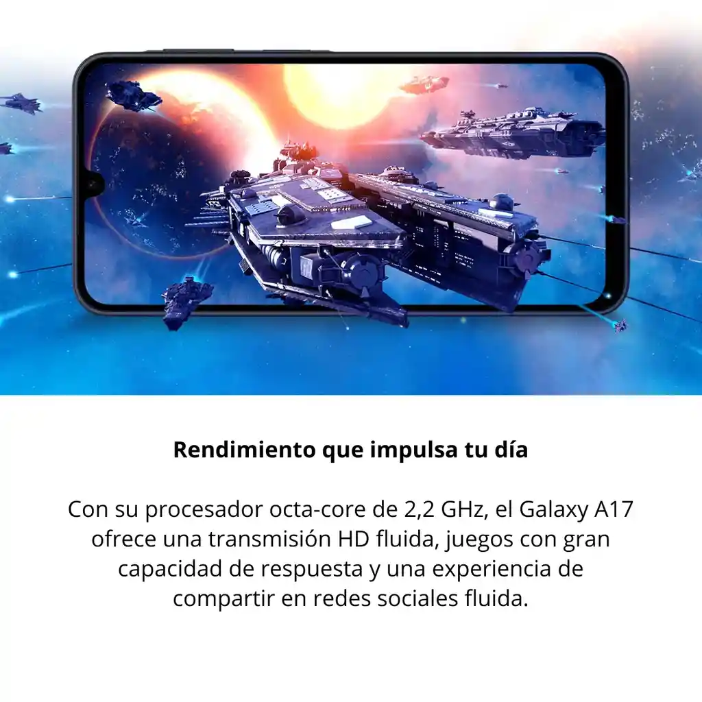 Celular Samsung Galaxy A17 4g Dual Sim 256gb 8gb Ip54 Azul