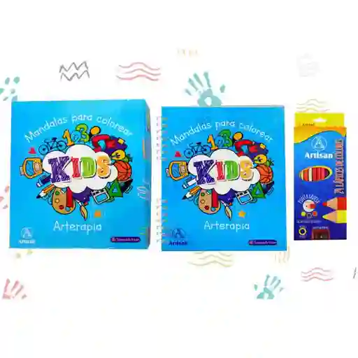 Kit Mandalas Para Colorear Kids