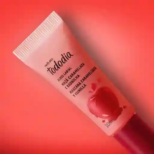 Gloss Labial Manzana Caramelizada Y Vainilla