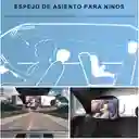 Espejo Retrovisor De Auto Para Seguridad De Niños Espejo Multiusos