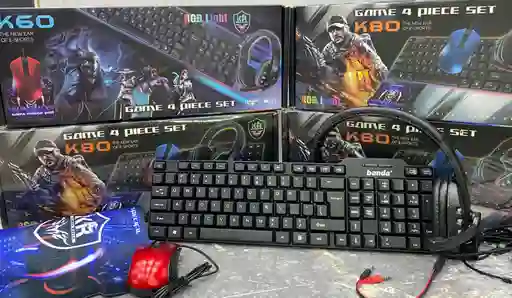 Combo K80 Teclado Mouse Gamer