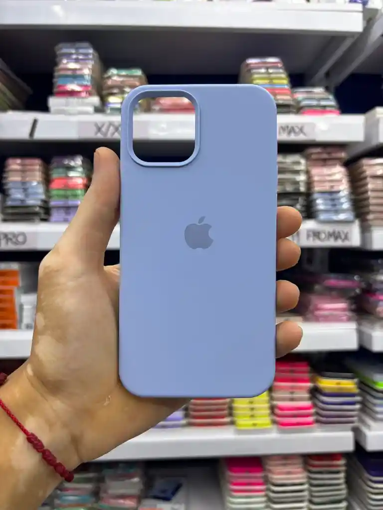 Iphone 15 Pro Max | Color Azul Celeste | Silicone Case | Rigido | Carcasa Protectora | Antihumedad