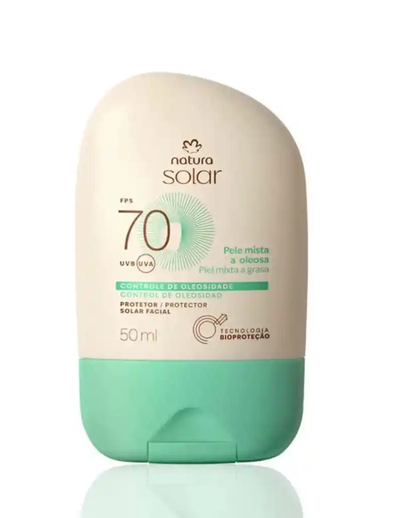 Protector Solar Facial Fps 70 Piel Mixta A Grasa.