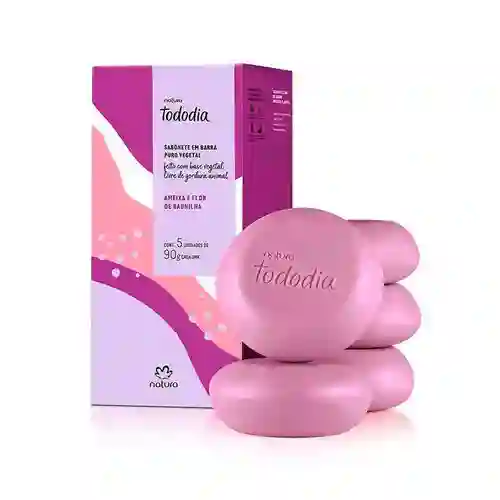 Jabón En Barra Ciruela Y Flor De Vainilla