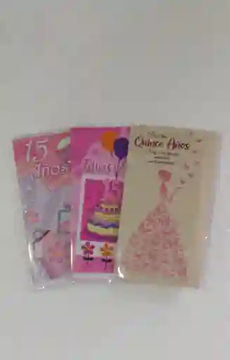 Lluvia De Sobres Colmodernas 15 Años, Se Despacha Motivos Existentes