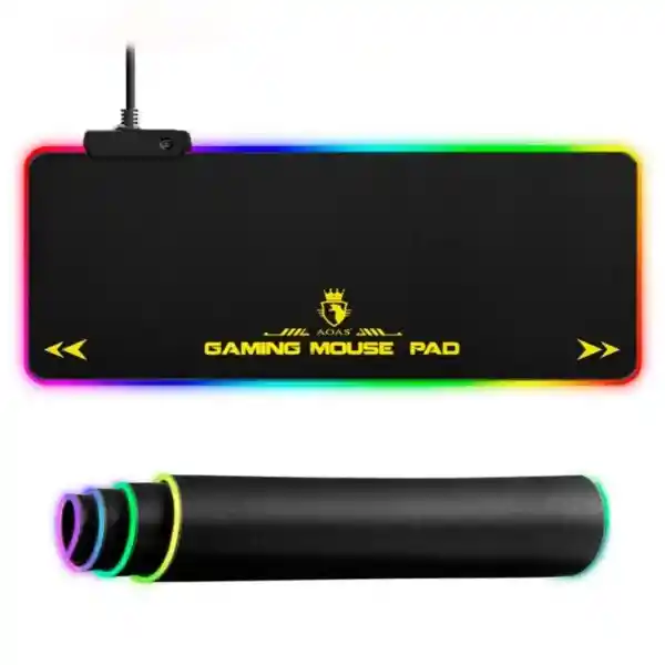 Pad Mouse Gamer S4000 Rgb – Iluminación Multicolor Y Precisión Extrema
