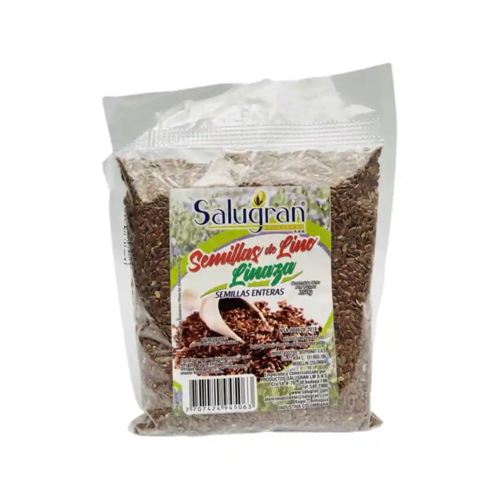 Linaza En Grano X250g Salugran