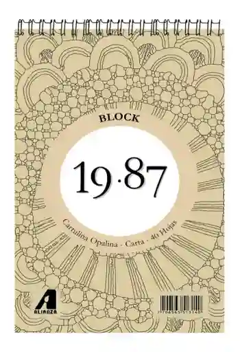 Block 19.87 Cartulina Opalina Carta - 40 Hojas