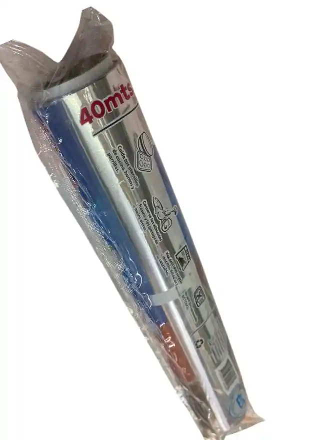Papel Aluminio X 40 Mts