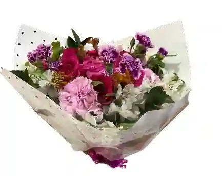 Ramo Lunares – Mix Fucsia, Lila Y Blanco