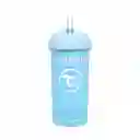 Vaso Straw Cup Twistshake 230ml Celeste