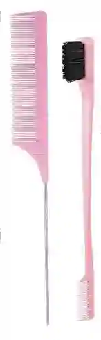 Set De Cepillo Pulidor Y Peineta Cola De Raton