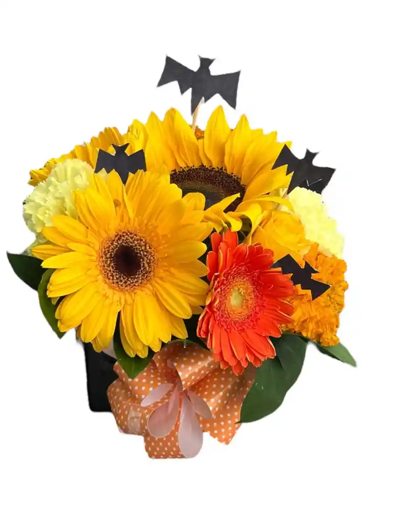 Flores Caja De Halloween