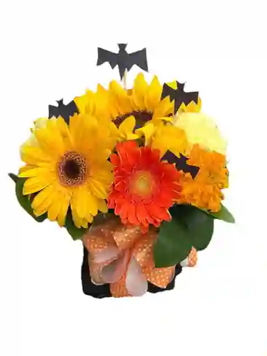 Flores Caja De Halloween