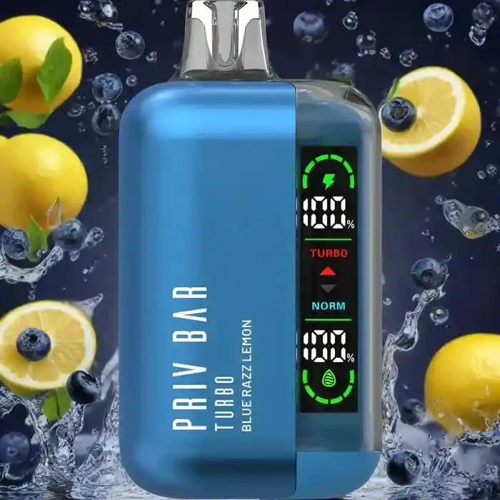 Priv Bar Turbo 15.000 Puff - Blue Razz Lemon