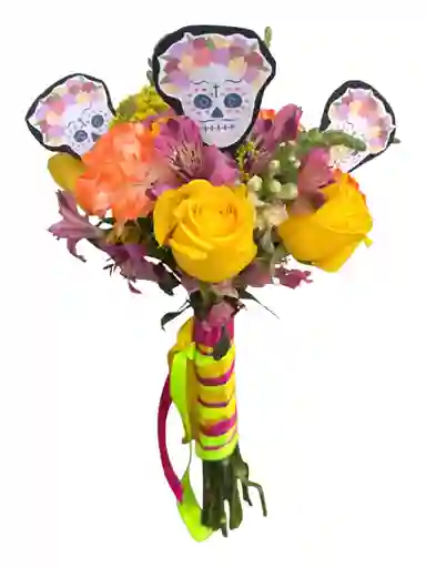 Ramo Inspiración Dia De Muertos