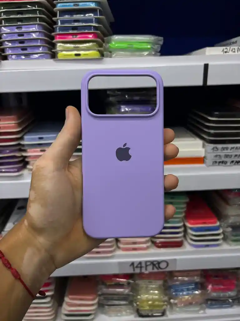 Iphone 17 Pro Max | Color Lila | Silicone Case | Rigido | Carcasa Protectora | Antihumedad