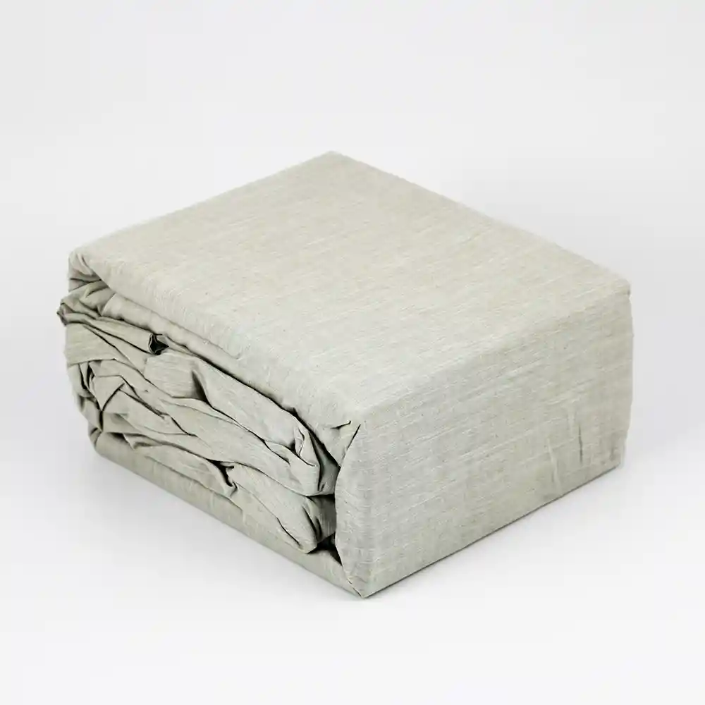Juego De Duvet Expressions King 200x200cm Verde 100% Algodon