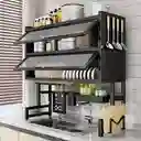 Escurridor De Platos Doble Tapa 65cm