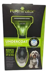 Cepillo Para Perro Furminator Raza Pequeña Pelo Largo Color Verde