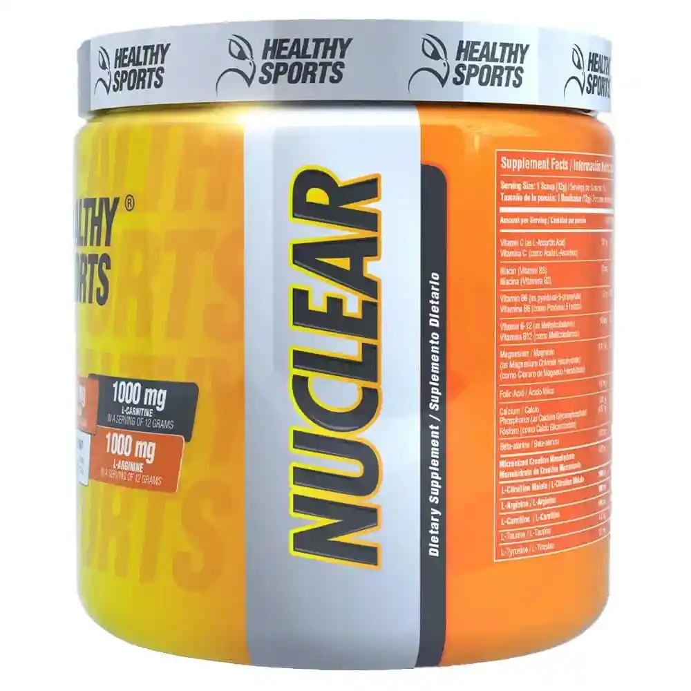 Nuclear Healthy Sports 15 Serv Fruit Punch