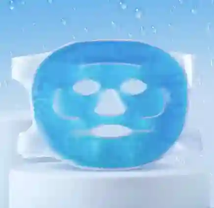 Mascarilla De Gel Refrescante Para La Cara Terapia De Frío Y Caliente De Pvc
