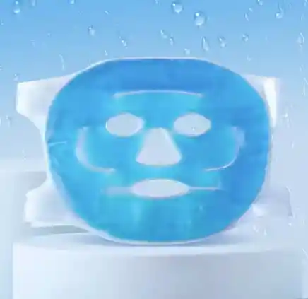 Mascarilla De Gel Refrescante Para La Cara Terapia De Frío Y Caliente De Pvc