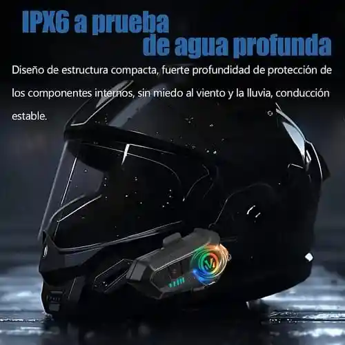 Intercomunicador Para Casco O Moto