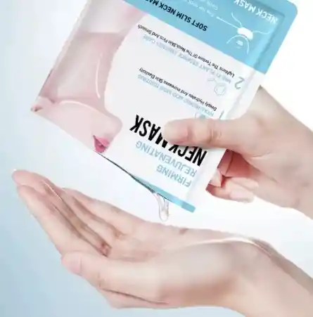 Mascarilla Para El Cuello Con Acido Hialuronico Reafirmante De Colageno