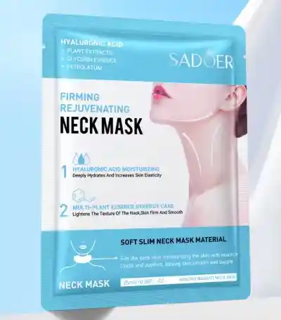 Mascarilla Para El Cuello Con Acido Hialuronico Reafirmante De Colageno