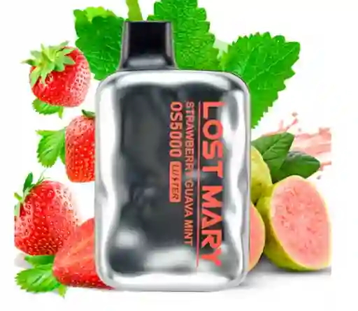 Vape Lost Mary - Strawberry Guava Mint - 5.000 Puffs