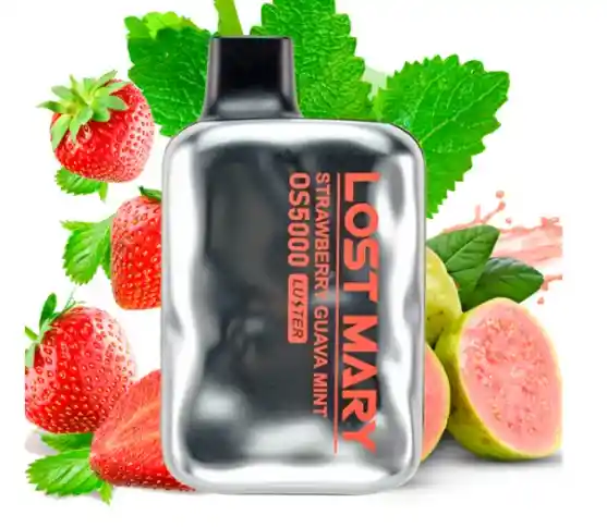 Vape Lost Mary - Strawberry Guava Mint - 5.000 Puffs