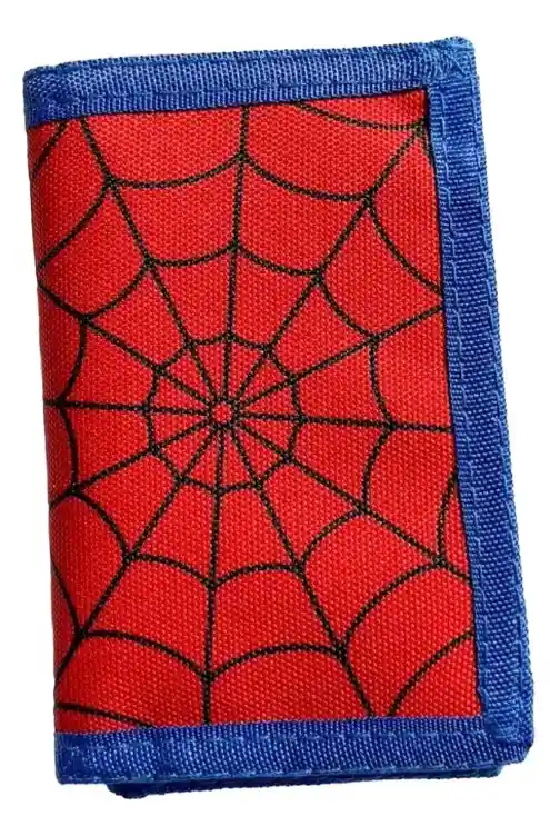 Billetera Para Niños Spiderman Monedero Multi Bolsillos