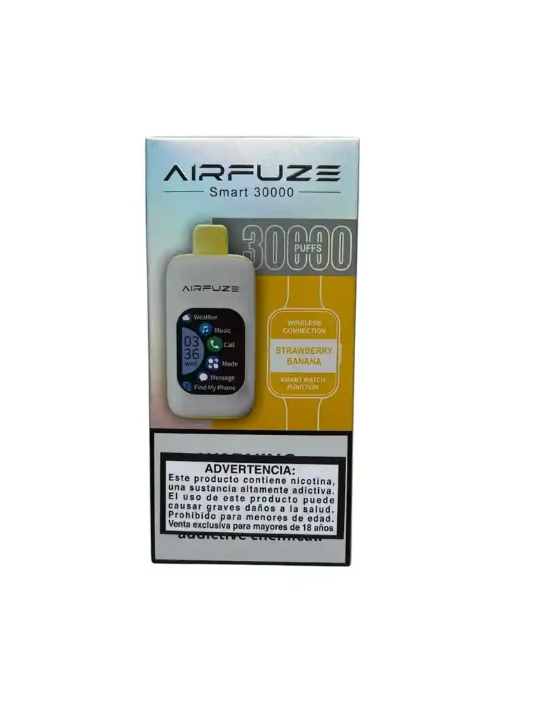 Airfuze | 30000 Puffs | Strawberry Banana