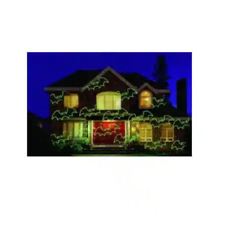 Proyector De Luz Led De Adornos De Navidad Y Halloween Marca Star Shower Slide-s