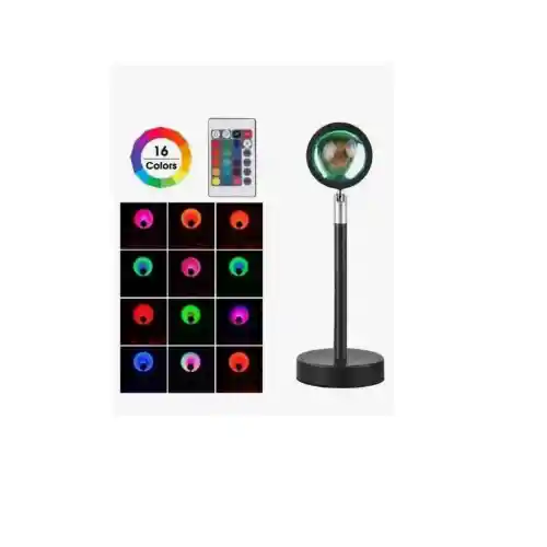 Lámparas Puesta De Sol Usb Proyector Tik Tok 8540