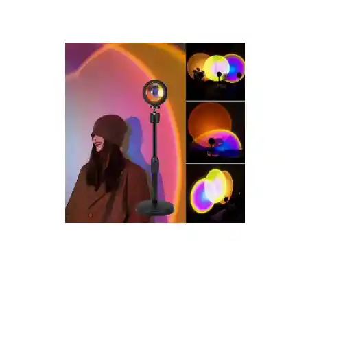 Lámparas Puesta De Sol Usb Proyector Tik Tok 8540