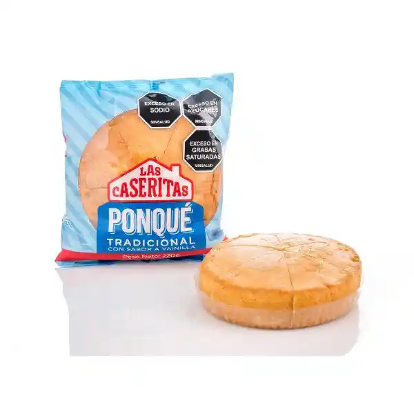 Ponqué Tradicional De Vainilla 220 G