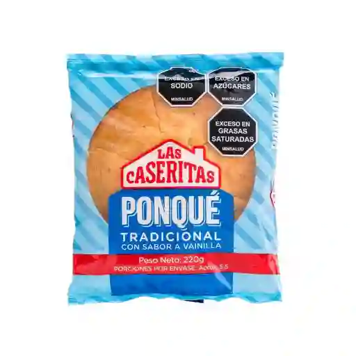 Ponqué Tradicional De Vainilla 220 G