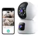 Cámara Ip Doble Lente Interior 4mp – Control Remoto App Icsee