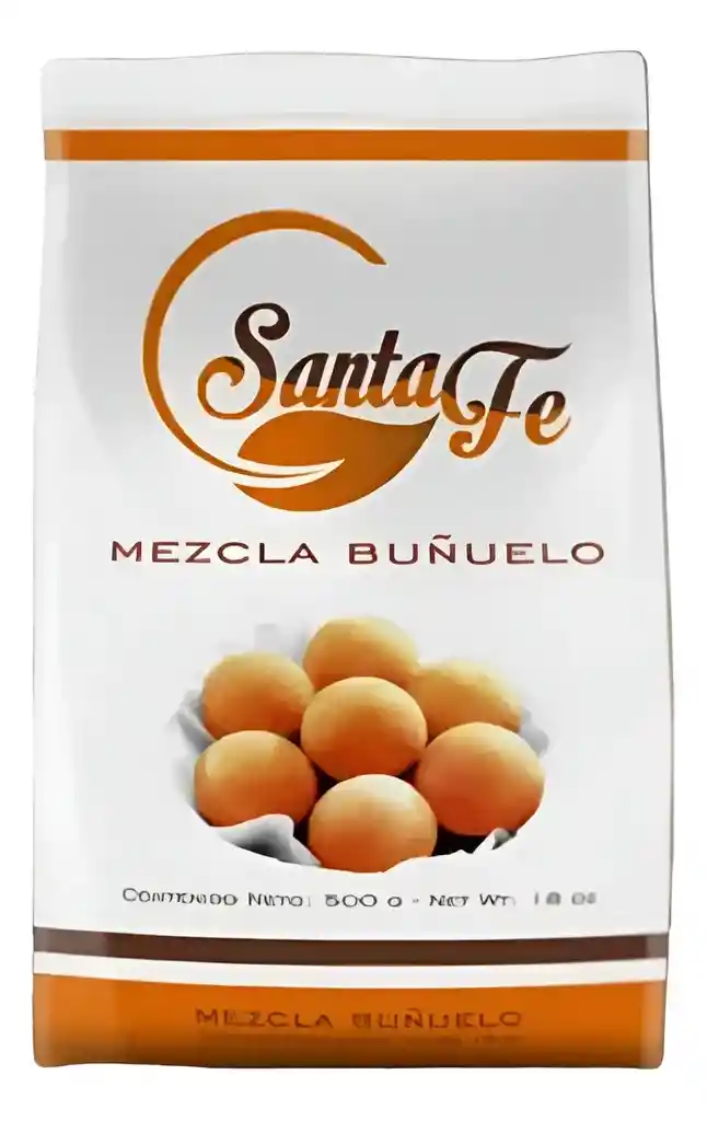 Harina Mezcla Para Buñuelos Santafe 500 Gramos
