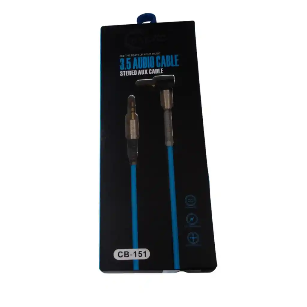 Cable Auxiliar 1 A 1 3.5 Aux 1000 Mm Cb-151 Harvic