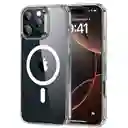 Estuche Transparente Para Carga Magnetica Para Iphone 16 Pro Max