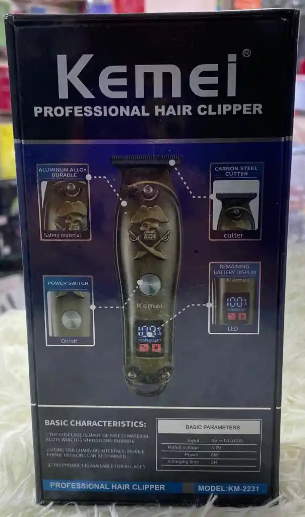 Maquina Peluquera Kemei Km-2231