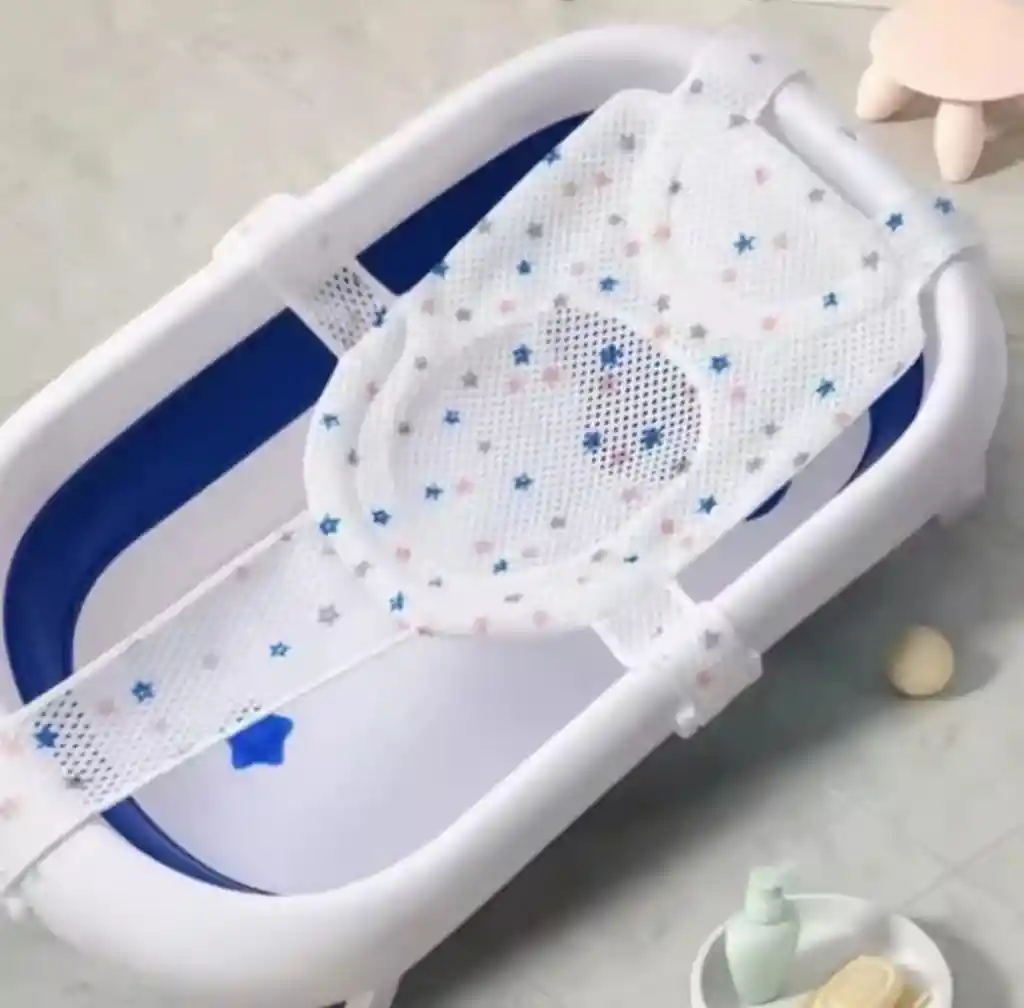Cojin Malla Para Bebe Tina Bañera 5 Puntos Acomodador