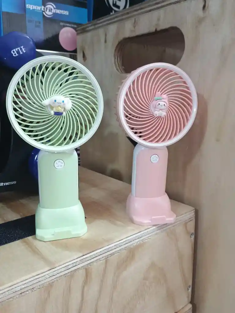 Ventilador De Escritorio Recargable