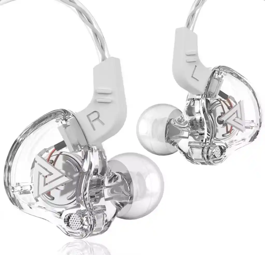 Audífonos Qkz Ak6 Azul - Hi-fi Estéreo, Graves Potentes, Micrófono Y Estuche Original