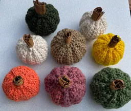 🎃✨mini Calabazas Tejidas A Mano✨🎃